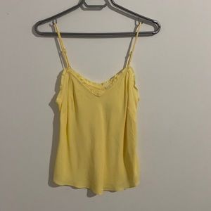 Aritzia Yellow Top